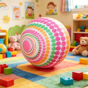 Custom Logo 9 Inch Inflatable PVC Ball Colorful Anti Wear Kids Play Ball Bulk Order for Recreation Indoor Outdoor Sports Game