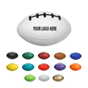 Custom Logo American Football Stress Ball Rugby Ball Stress Reliever Squeeze Toys for Promotion