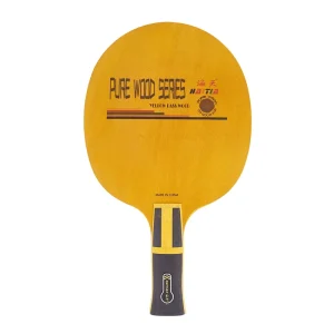 Custom Logo Basewood Surface Core Candlenut Table Tennis Blade Wood Racket Ping Pong Paddle Blade