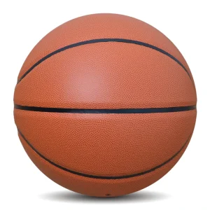 Custom Logo Basketball Size 7 Premium Composite Leather Ball for Professional Training and Street Play