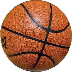 Custom Logo Classic Brown Black White Basketball Sports Gift Suitable for Indoor and Outdoor Basketball