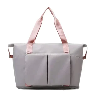 Custom Logo Customise for Teenagers Ladies Luxury Fashion Waterproof Nylon Zipper Travel Accessories Gift Set Bags