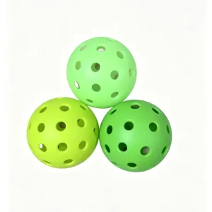 Custom Logo Durable Portable Eco-Friendly Indoor Pickleball With 26 Holes And Outdoor Ball With 40 Holes Made From PE Material