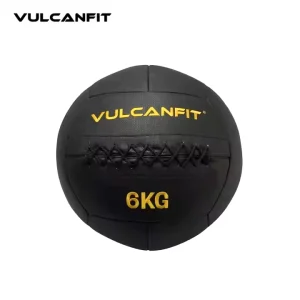 Custom Logo Embroidered PVC Coated Gym Wall Balls Fabric Strength Training Equipment