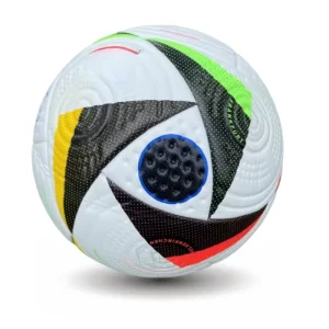Custom Logo Graphic Pattern Size 3 4 5 PU Fiber Thermal Bonded Football Soccer Ball