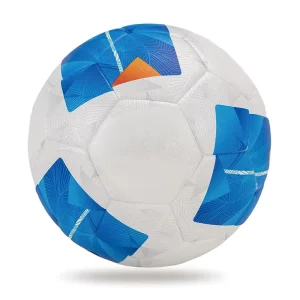 Custom Logo Graphic Size 4 and 5 PU PVC Fiber Thermal Bonded Soccer Football Ball