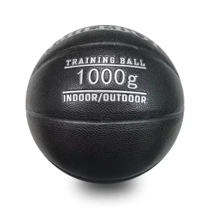 Custom Logo Heavy Weighted 1 Kg PU Composite Leather Basketball Ball For Indoor And Outdoor Use