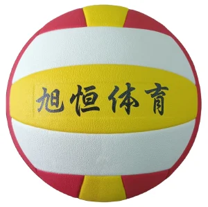 Custom Logo Machine Stitched Pvc Ultra Soft Ball Leather Inflatable Beach Volleyball