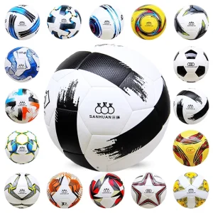 Custom Logo Microfiber Leather Size 5 Training Soccer Ball Promotional Footballs Bulk Basketball Factory Price