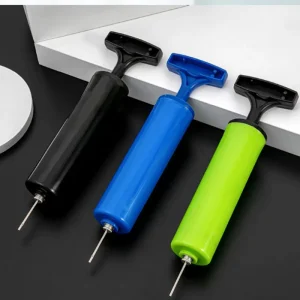 Custom Logo Mini Air Hand Pump with Needles and Nozzles PP PVC Steel Materials Basket Balls Volley Balls Soccer Ball