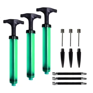 Custom Logo Mini Dual Action Ball Football Ball Inflator Air Pump