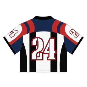Custom Logo Number Team Name Sportswear Unisex Rugby Jersey Training Retro American Football Short Sleeve Quick Dry