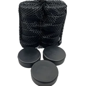 Custom Logo Nylon Mesh Drawstring Net Bag for Lake Balls and Ice Hockey Pucks Storage