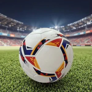 Custom Logo Official Size 5 4 PU Leather Soccer Ball Football Thermal Bonding for Outdoor Play