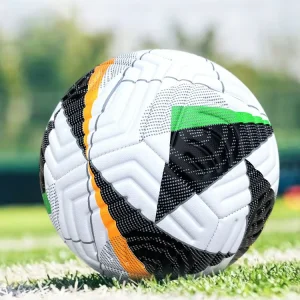 Custom Logo PVC Fabric Inflatable Professional Size 5 Footballs Soccer Balls for Soccer Training