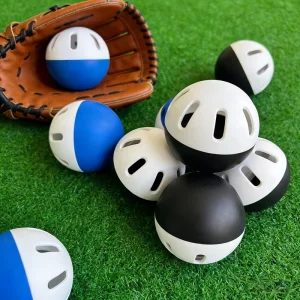 Custom Logo PVC Lacrosse Ball Ice Hockey Pucks Field Hockey Ball with Glow in the Dark Feature for Night Games