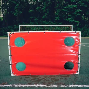 Custom Logo PVC Mini Professional Folding Portable Eco friendly Football Soccer Goal Net for Kids Training