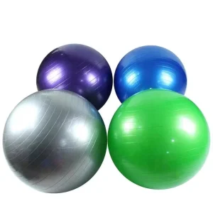 Custom Logo PVC Yoga Ball Gym Fitness Message Ball Exercise Pilates Ball for Workout