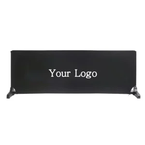 Custom Logo Pickleball Court Barrier Divider Fence Iron Pipe Heavy Duty