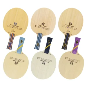 Custom Logo Pingpong Racket Ping Pong Paddle Wood Nano Carbon Fiber Table Tennis Blade