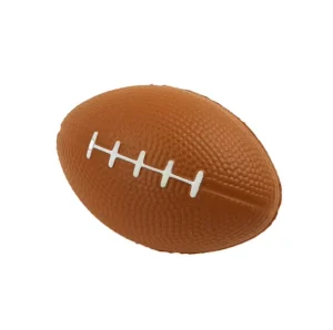 Custom Logo Printed PU Foam Rugby Ball Anti Stress American Football for Promotional Balls in Different Size