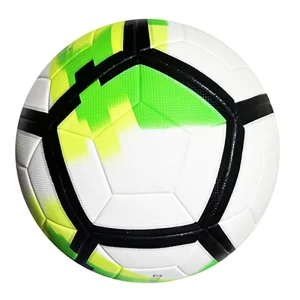 Custom Logo Professional Official Size 5 Eco Friendly Rubber Bladder Thermal Bonding PU Foaming Soccer Ball Outdoor