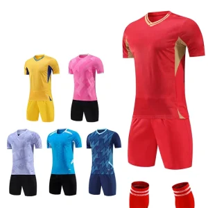Custom Logo Relaxed Fit High Quality Jersey Body Fit Jersey Plain Hot Selling Soccer Jersey