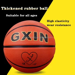 Custom Logo Size 5 PU Leather Basketball with High Retention Butyl Bladder