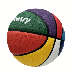 Custom Logo Size 5 Youth Training Basketball High Grip PU Composite Leather for Junior School