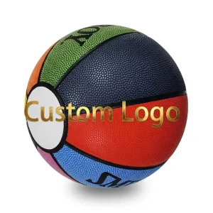 Custom Logo Smileboy PU Leather Basketball