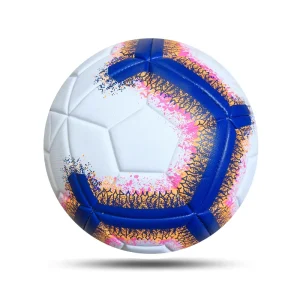 Custom Logo Soccer Ball Size 5 Professional Training Machine Stitched Football Ball PVC/PU Leather