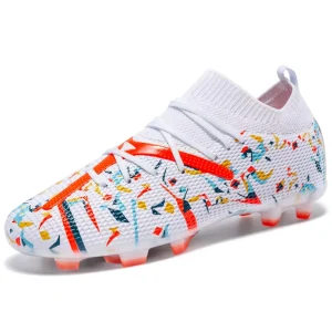 Custom Logo Soccer Shoes Zapatillas De Ftbol Us Ize 13 12 14 High Fg American Sport Soccer Football Boots Shoes