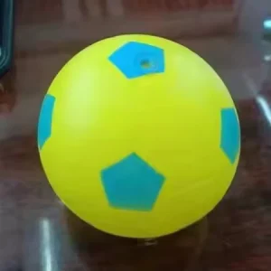 Custom Logo Soft Pu Foam Silent Basketball Indoor Quiet Training Balls Kids Toys Bouncing Ball