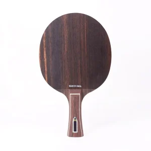 Custom Logo Table Tennis Blade Ebenholz Surface Ayous Surface Racket Bat Paddle Bottom OEM Professional Ping Pong Blade