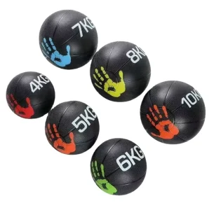 Custom Logo Training Medical Ball 1kg-10kg Weighted Ball Soft Rubber Heavy Medicine Wall Ball