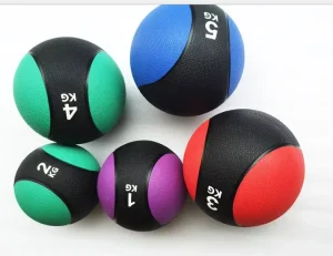 Custom Logo Weight Training 1-12 KG 2-22 LB Durable Soft PVC Medicine Ball D 24-35cm