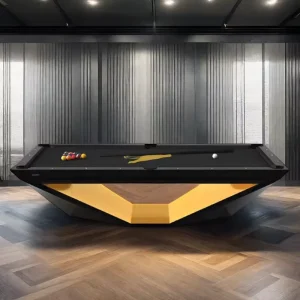 Custom Luxury Modern Solid Wood Slate Pool Table 7ft 8ft 9ft for Family Home Club Villa