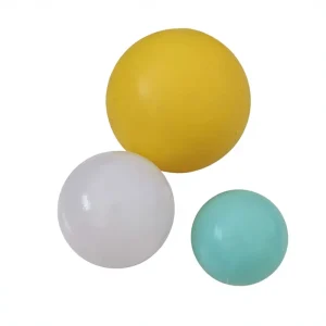 Custom Molded Wear Resistance Hard Solid Industrial Seamless Rubber Ball NBR PU Polyurethane Silicone Ball