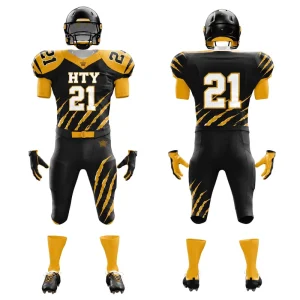 Custom New Stitched Football Wear Pink Breathable Plain Mesh Loose Fit Drop Shoulder V Neck American Football Jersey