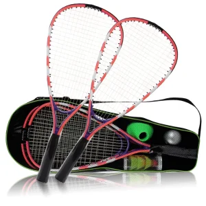 Custom OEM High Quality Turbo Fast Fuzzy Outdoor Indoor Sports Racquetball Racquet Head Squash Racket Crossminton
