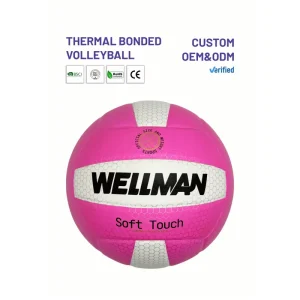 Custom Official Soft Leather Volleyball Size 5 Innovative Soft PU Volleyball Ball for Game Match Training Entertainment