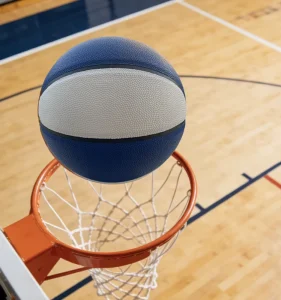 Custom PU Basketball Size 7 Rubber Composite Leather School Training Competition 600 650g