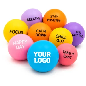 Custom PU Foam Pressure Ball Custom Logo Manufacturer Slow Anti Stress Ball With Promotional Gift Ball