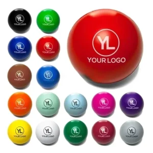 Custom PU Foam Stress Ball Custom Logo Funny Design Soft Material Custom Colors Custom Size Silk Screen Printing