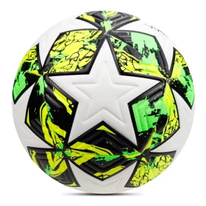 Custom PU Size 5 Soccer Ball Premium Quality PVC Thermal Bonded Waterproof Match Training Printed Logo Team Sports Racing