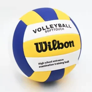 Custom PU Soft Volleyball Ball Size 4 or 5 for Campus Training and Student Competition Use Wear Resistant