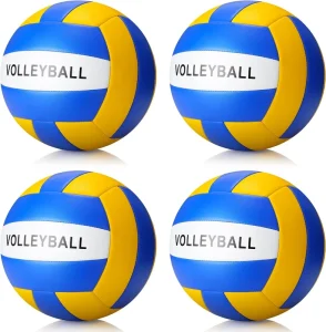 Custom PVC Volleyball Official Machine Stitched Volleyball Ball Custom Logo Training PU Leather Rubber Indoor Volleyball Ball