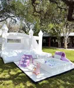 Custom Portable Kids Indoor Playground Soft Play Ball Pit Equipment Toddler Soft Play Sets Play Area with Bounce Castle Slides