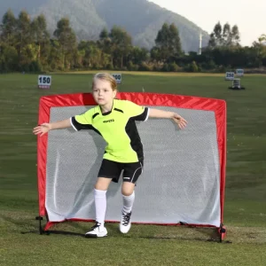 Custom Portable Pop-Up Soccer Nets Kids’ Portable Soccer Goal Target Equipment for Outdoor Courts