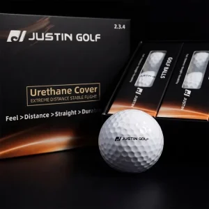 Custom Practice Golf Balls 2-Piece Surlyn Range Balls Durable With Logo Bulk Driving Range Training